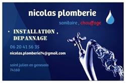 Nicolas Plomberie, Saint-Julien-en-Genevois - Horaires d'ouverture