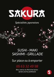 Sakura, Castelsarrasin - Horaires d'ouverture