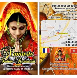 Namasté Restaurant Indien et Pakistanais Collonges Sous Saléve 74160, Collonges-sous-Salève - Horaires d'ouverture