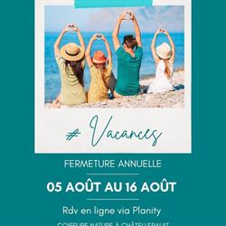 Coiffure nature, Châtellerault - Horaires d'ouverture