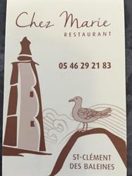 Crêperie Chez Marie, Saint-Clément-des-Baleines - Horaires d'ouverture