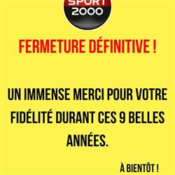 SPORT 2000 - Espace Montagne, Saint-Claude - Horaires d'ouverture