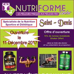 Nutriforme Saint-Denis, - Horaires d'ouverture