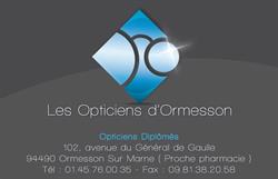 Les Opticiens d'Ormesson, Ormesson-sur-Marne - Horaires d'ouverture