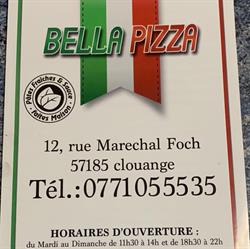 Bella Pizza SARL, Clouange - Horaires d'ouverture