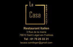 Restaurant La Casa, Saint-Léger-en-Yvelines - Horaires d'ouverture
