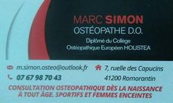Marc SIMON, Romorantin-Lanthenay - Horaires d'ouverture
