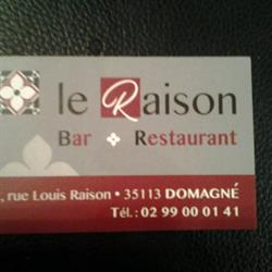 Bar Restaurant Le Raison Domagne, Domagné - Horaires d'ouverture