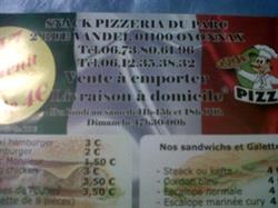 Snack pizzeria du parc, Oyonnax - Horaires d'ouverture