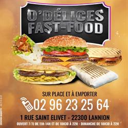 O'délice, Lannion - Horaires d'ouverture