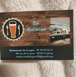 Restaurant de La Gare Caulnes - Horaires d'ouverture