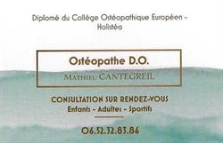 Mathieu Cantegreil-Ostéopathe D.O, Herbignac - Horaires d'ouverture