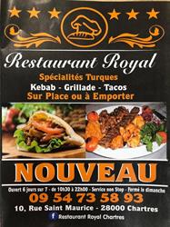 Restaurant Royal Kebab Grillades, Chartres - Horaires d'ouverture