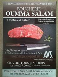 Boucherie AVS OUMMA SALAM, Fontenay-sous-Bois - Horaires d'ouverture