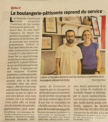 Boulangerie de Quilly - Horaires d'ouverture