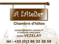 A l'Atelier / Vézelay, - Horaires d'ouverture