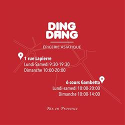 Epicerie Asiatique DING DANG, Aix-en-Provence - Horaires d'ouverture