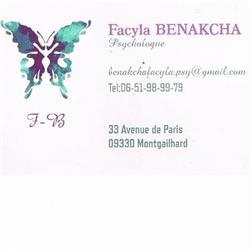 Facyla Benakcha Psychologue, Montgaillard - Horaires d'ouverture