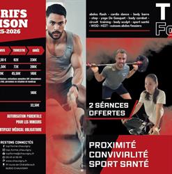 Top Forme Chauvigny, - Horaires d'ouverture