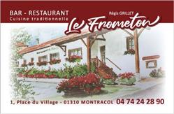 Le Frometon, Montracol - Horaires d'ouverture