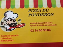 Pizza du ponderon, Sarzay - Horaires d'ouverture