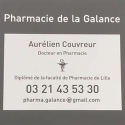 Pharmacie de la Galance, Noyelles-sous-Lens - Horaires d'ouverture