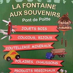 La fontaine aux souvenirs -Jura, Pont-de-Poitte - Horaires d'ouverture
