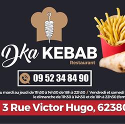 DKA Kebab, Lumbres - Horaires d'ouverture