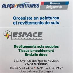 Alpes peintures Espace revêtements, Moûtiers - Horaires d'ouverture