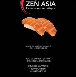 Zen Asia Sorbiers, - Horaires d'ouverture
