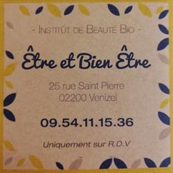 Etre et Bien être, Venizel - Horaires d'ouverture