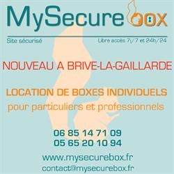 My Secure Box, Brive-la-Gaillarde - Horaires d'ouverture