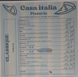 Pizza CASA Italia, Sainte-Foy-la-Grande - Horaires d'ouverture