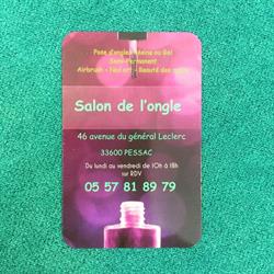 Salon de l'ongle - Pessac - Horaires d'ouverture