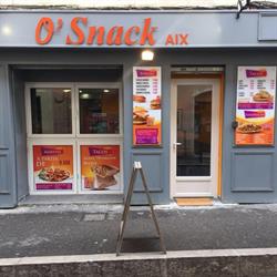 O'Snack Aix, Aix-en-Provence - Horaires d'ouverture
