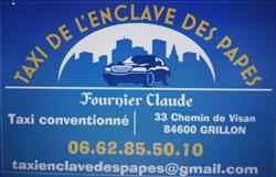 Taxi de l'enclave des Papes, Grillon - Horaires d'ouverture