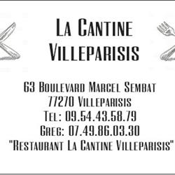 Bar Restaurant La Cantine Villeparisis, - Horaires d'ouverture