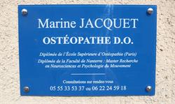 Marine Jacquet Ostéopathe D.O, Limoges - Horaires d'ouverture