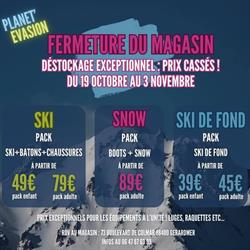 Planet'Evasion, Gérardmer - Horaires d'ouverture