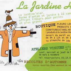 la jardine hier, Marcq-en-Baroeul - Horaires d'ouverture