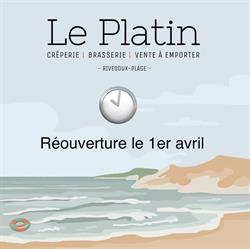 Le Platin, Rivedoux-Plage - Horaires d'ouverture