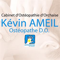 Ameil Kévin ostéopathe, Orchaise - Horaires d'ouverture