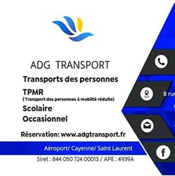 ADG Transport, transport de personne CAYENNE, Cayenne - Horaires d'ouverture