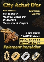 City Achat D'Or, Forbach - Horaires d'ouverture
