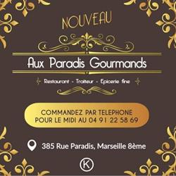 Aux Paradis Gourmands, Marseille - Horaires d'ouverture