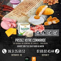 SOS TACOS, Vaujours - Horaires d'ouverture