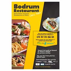Restaurant Kebab Bodrum, Lyon - Horaires d'ouverture