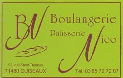 Boulangerie NICO, Cuiseaux - Horaires d'ouverture