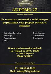 Automg 27, Évreux - Horaires d'ouverture
