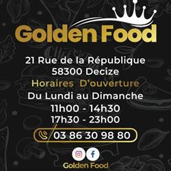 GOLDEN FOOD, Decize - Horaires d'ouverture